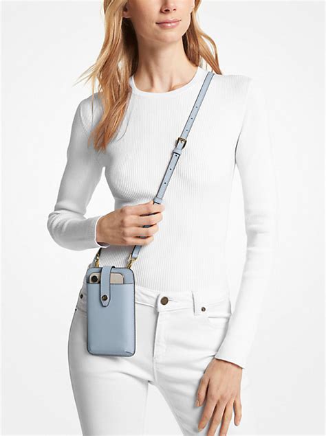 michael kors mf phone crossbody|Michael Kors Crossbody saffiano.